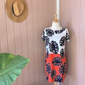 Monstera Shift Dress